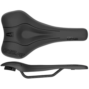 SQlab Saddles S-Tube Rail / 120* SQlab 612 R Ergowave Saddle - Black