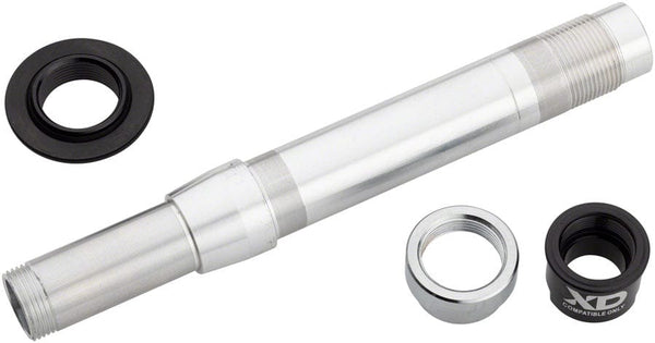 SRAM Axles & Axle Parts SRAM Complete Rear Axle Assembly Kit Axle Threaded Lock Nuts End Caps 148 Boost 746 Hub XD Driver Body