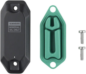 SRAM Brake Lever Parts and Accessories SRAM Maven Ultimate/Silver/Bronze Reservoir Cap Kit - Includes Reservoir Cap Bladder Hardware A1
