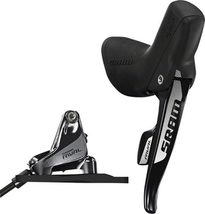 SRAM Brake/Shift Lever - Drop Bar Left / Flat Mount / 950Mm SRAM Rival 22 Hydraulic Disc Brake & Lever Set