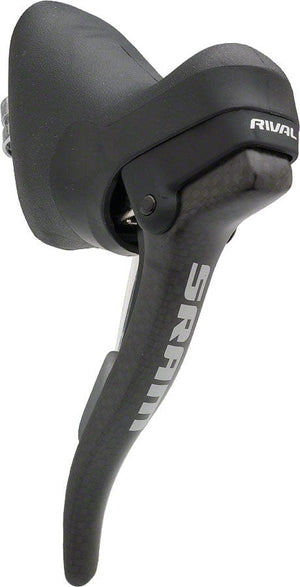 SRAM Brake/Shift Lever - Drop Bar SRAM Rival DoubleTap Left Shift/Brake Lever Carbon Fiber Lever Blade