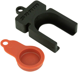SRAM Brake Tools SRAM Monoblock Caliper 21mm Piston Removal Tool - For Level Ultimate/TLM/ eTap HRD Includes Plug Removal Block