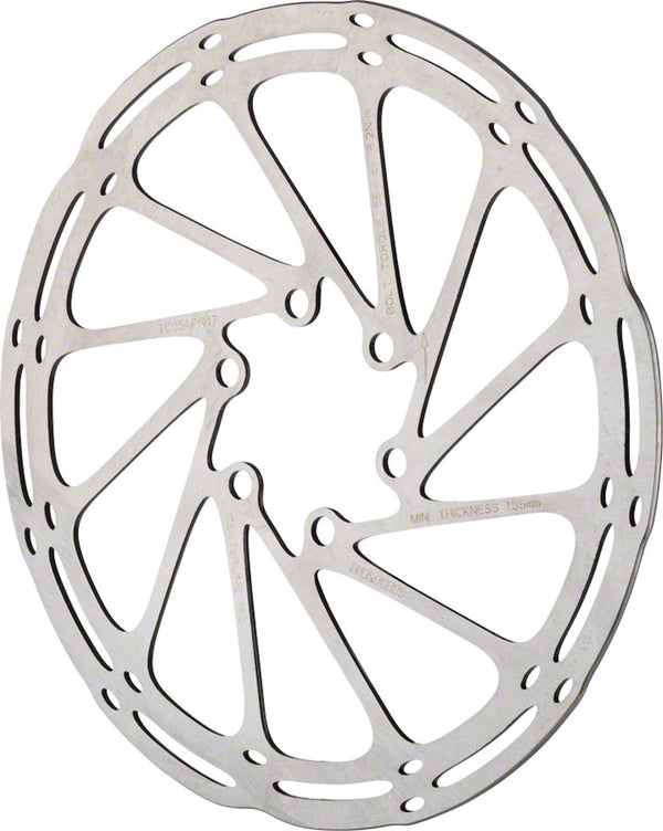 SRAM Brakes SRAM CenterLine Disc Brake Rotor - 180mm, 6-Bolt, Silver