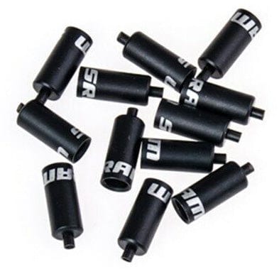 SRAM Cables and Housing SRAM 4/6mm Short Nosed Aluminum Ferrules Black 100/Count