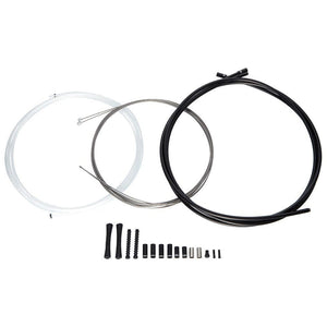 SRAM Cables and Housing SRAM 4mm SlickWire Pro Road/Mountain Shift Set Black