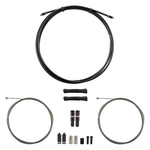 Sram Cables and Housing Sram SlickWire Brake Cable Kit V2 Front and Rear 1350mm/2350mm 1.5mm SS Black MTB Compressionless