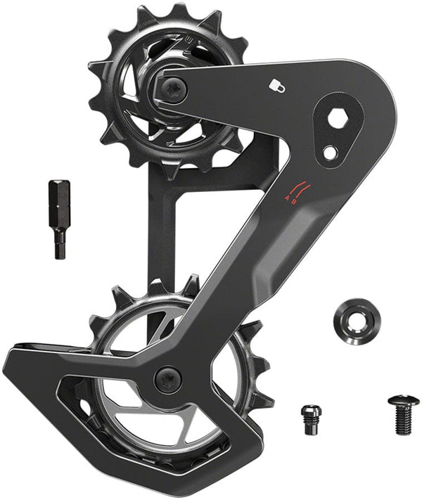 SRAM Cage Assembly Carbon SRAM Eagle T-Type AXS Rear Derailleur Cage Kit - Compatible all Eagle T-Type Rear Derailleurs