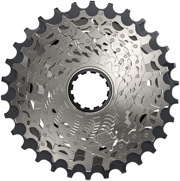 SRAM Cassettes and Cogs SRAM Force AXS XG-1270 Cassette - 12-Speed 10-30t Silver For XDR Driver Body D1