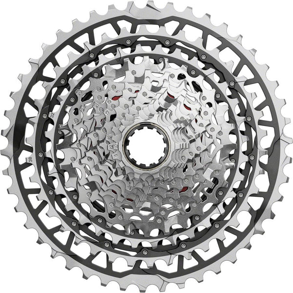 SRAM Cassettes and Cogs SRAM Force XPLR XG-1371 Cassette - 13-Speed 10-46t For XDR Driver Silver E1