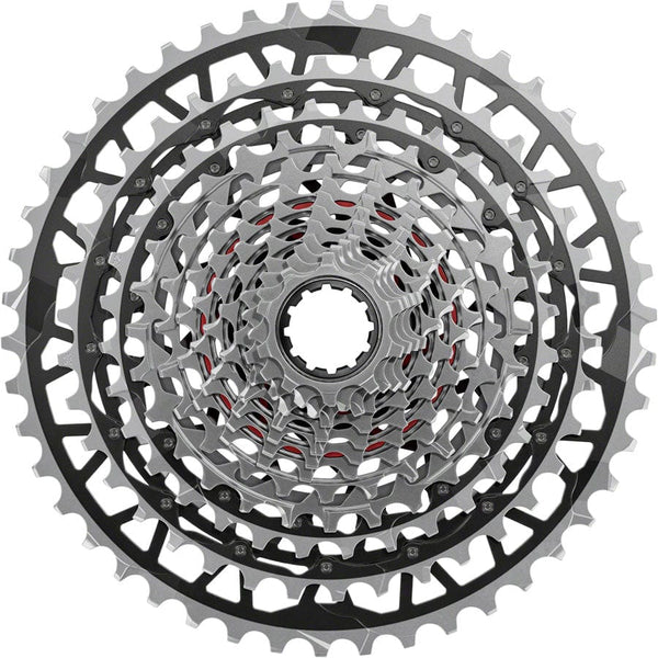 SRAM Cassettes and Cogs SRAM RED XPLR XG-1391 Cassette - 13-Speed 10-46t For XDR Driver BLK/Silver E1