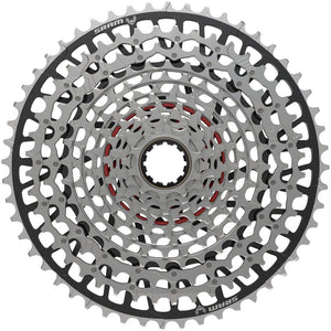 SRAM Cassettes and Cogs SRAM XX Eagle T-Type XS-1297 Cassette - 12-Speed 10-52t For XD Driver Silver/BLK