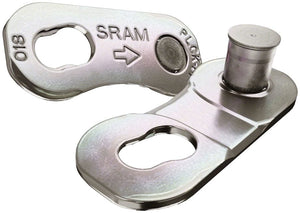 SRAM Chain Links and Pins SRAM AXS PowerLock Link for 12-Speed Road Chains Silver Card/4