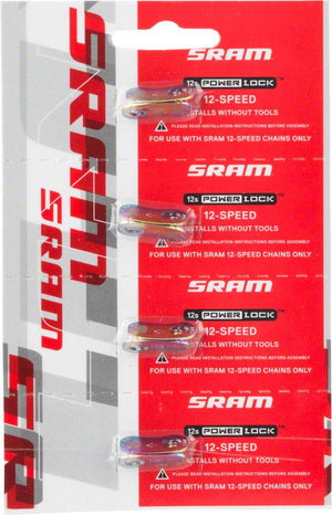 SRAM Chain Links and Pins SRAM Eagle PowerLock Link for 12-Speed Chain Rainbow Finish Card/4