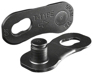 SRAM Chain Links and Pins SRAM Eagle T-Type PowerLock Flattop Connector Link - 12-Speed For Eagle T-Type Flattop Chain Only BLK 50  Pack