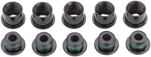 SRAM Chainring Bolts and Hardware SRAM Crank Chainring Bolt Kit - 5-Arm Steel Black