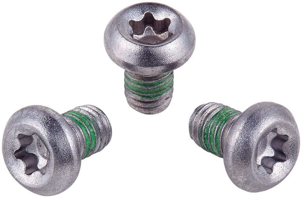 SRAM Chainring Bolts and Hardware SRAM Crank Mounting Bolts fitting Removable Spiders/Chainrings not Quarq T25 Qty 3