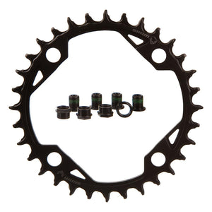 SRAM Chainrings 104 SRAM T-Type Light eMTB Chainring Teeth: 32 Speed: 12 Bolts: 4 Aluminum Black