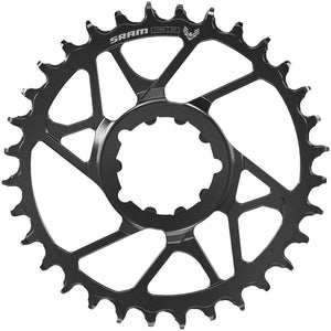 SRAM Chainrings 30T SRAM Eagle 70 T-Type Direct Mount Chainring - 12-Speed 3-Bolt Direct Mount 3mm Offset Steel, Black