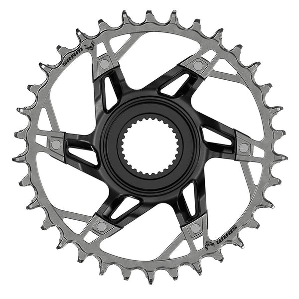 SRAM Chainrings 36 SRAM Bosch DU38 XX T-Type Chainring - Speed: 12 BCD: Direct Mount, Bosch DU38 Steel, Black