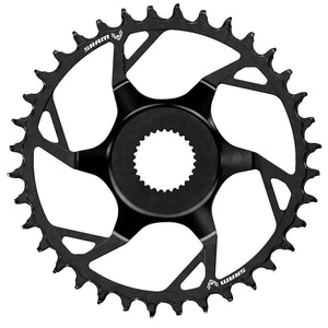 SRAM Chainrings 38 / T-Type SRAM Bosch DU38 T-Type Chainring - Speed: 12 BCD: Direct Mount Bosch DU38 - Black