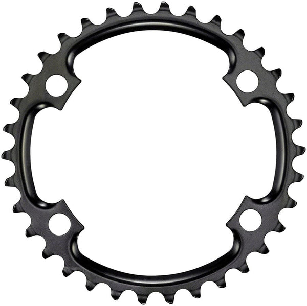 SRAM Chainrings SRAM 11-Speed 34t 110mm Asymmetric BCD Steel Chainring Black