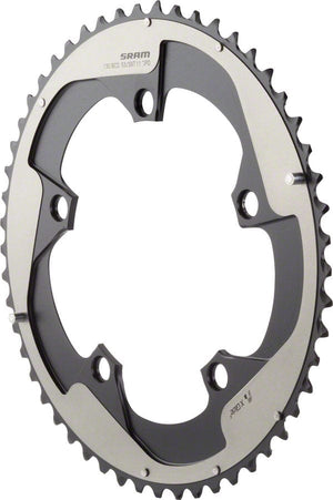 SRAM Chainrings SRAM Red 22 53T 130mm BCD YAW Chainring Gray Hidden Non-Hidden Bolt Use 39T