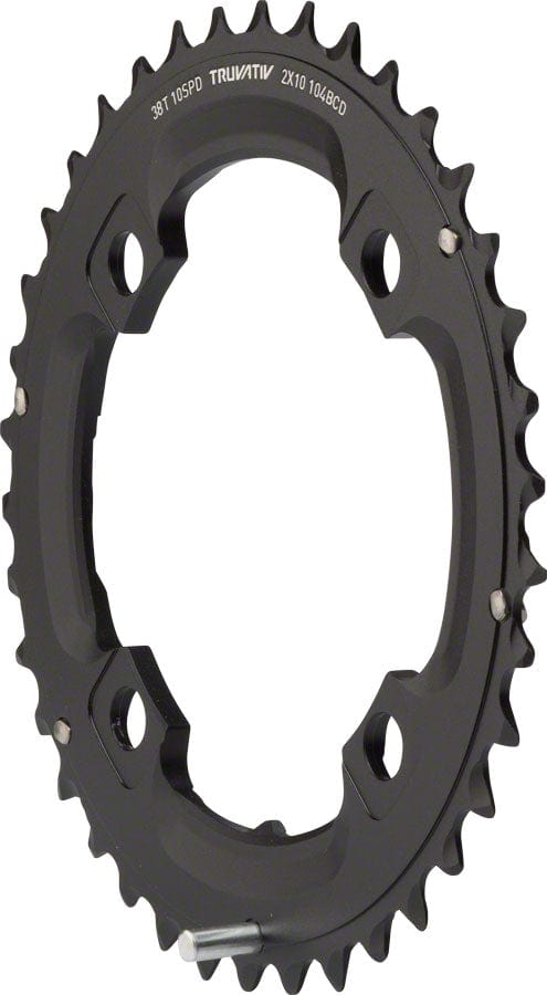 SRAM Chainrings SRAM/Truvativ X0 X9 38T 104mm BCD 10 Speed GXP Chainring Long Over-shift Pin Use 24T