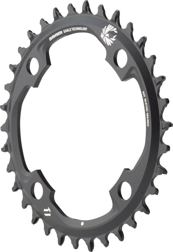 SRAM Chainrings SRAM X-Sync 2 Eagle Chainring - 34 Tooth 104mm BCD 12-Speed Black