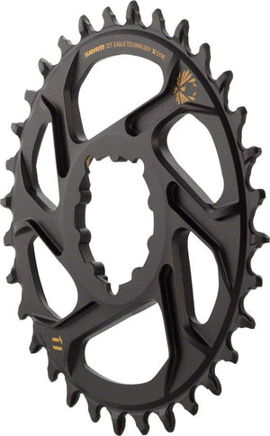 SRAM Chainrings SRAM X-Sync 2 Eagle Direct Mount Chainring - 32 Tooth 3mm Boost Offset 12-Speed BLK Gold