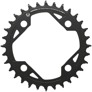 SRAM Chainrings SRAM X-SYNC 2 Eagle E-MTB Chainring - 32t 94 BCD Aluminum Black