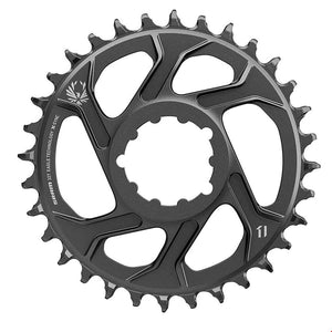 SRAM Chainrings SRAM X-SYNC 2 SL XX1 Eagle Lunar Grey 6mm Chainring Teeth: 32 Speed: 12 BCD: Direct Mount Single Alloy Grey