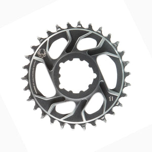 SRAM Chainrings SRAM X-SYNC 2 X01 Eagle Polar Grey Chainring Teeth: 30 Speed: 12 BCD: Direct Mount Single Alloy Offset 6mm Grey