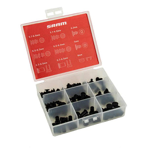 SRAM Chainstay/Frame Protection SRAM Frame Plug Tackle Box 4.2mm x 10 5mm x 10 5.7-6mm x 20 6.0-6.3mm x 20 6.3-6.5mm x 20 8mm x 10