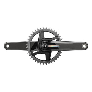 Sram Crank arms & sets Sram Force 1x AXS D2 Power Meter Spindle DUB 170x40 DUB crankset black