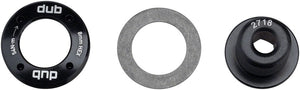 SRAM Crank Bolts and Parts SRAM/ Truvativ DUB M18 Crank Bolt and M30 Self-Extracting Cap Black