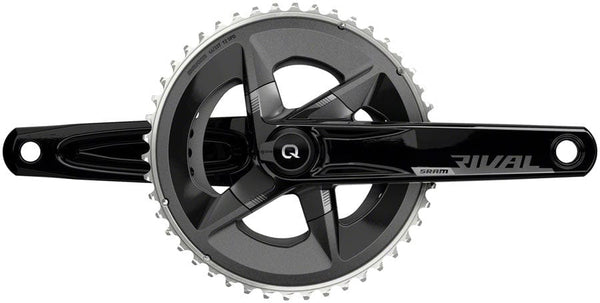 SRAM Crankset 160Mm / 48/35T SRAM Rival AXS DUB Crankset w/ Quarq Power Meter