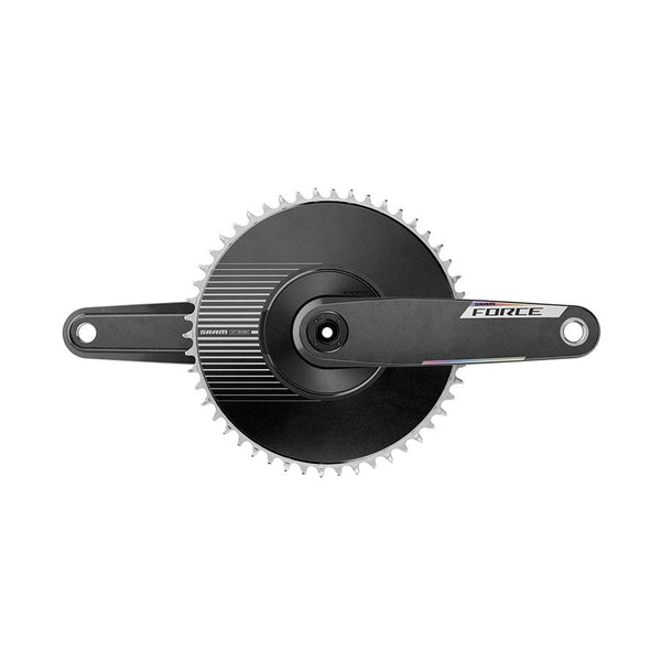 SRAM Cranksets and Arms 160Mm SRAM Force 1x Aero E1 Crankset Speed: 12/13 Spindle: 28.99mm BCD: Direct Mount SRAM 8 Bolt 50 DUB Black Road