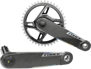 SRAM Cranksets and Arms 160Mm SRAM Force 1x XPLR AXS Power Meter Wide Crankset
