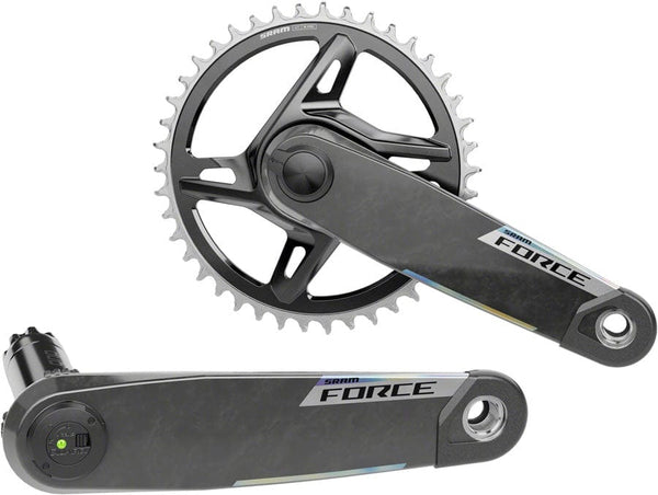 SRAM Cranksets and Arms 160Mm SRAM Force 1x XPLR AXS Power Meter Wide Crankset