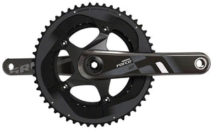 SRAM Cranksets and Arms 165Mm / 53/39T / 130 SRAM Force 22 Crankset - 11-Speed, GXP Spindle Interface, Black