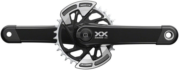 SRAM Cranksets and Arms 165Mm SRAM XX Eagle T-Type AXS Power Meter Wide Crankset