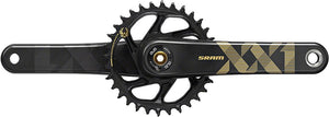 SRAM Cranksets and Arms 170Mm / Black/Gold SRAM XX1 Eagle Carbon Boost Crankset