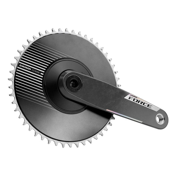 SRAM Cranksets and Arms 170Mm SRAM Force 1x Aero E1 Crankset Speed: 12/13 Spindle: 28.99mm BCD: Direct Mount SRAM 8 Bolt 50 DUB Black Road