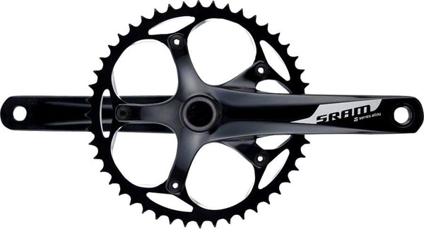 SRAM Cranksets and Arms 170Mm SRAM S-300 1.1 Courier Crankset - Single Speed, 48t, 130 BCD, GXP Spindle Interface