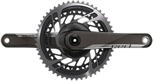 SRAM Cranksets and Arms 172.5Mm / 48/35T SRAM RED AXS Crankset - 12 Speed Direct Mount DUB Spindle Interface Natural Carbon