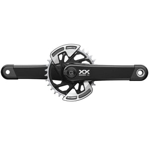 SRAM Cranksets and Arms 175Mm SRAM XX Eagle T-Type AXS Power Meter Wide Crankset