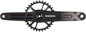 SRAM Cranksets and Arms SRAM SX Eagle Crankset - 175mm 12-Speed 32t Direct Mount DUB Spindle Interface BLK A1