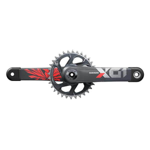 SRAM Cranksets and Arms SRAM X01 Eagle DUB C3 Crankset Speed: 11/12 Spindle: 28.99mm BCD: Direct Mount 32 DUB 170mm Red MTB