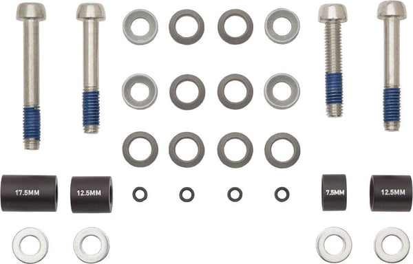 SRAM Disc Brake Adapters & Bolts Avid/ SRAM 20mm Post Mount Disc Brake Adaptor Fits 180mm Front 160mm Rear Rotors
