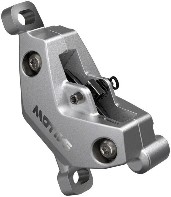 SRAM Disc Brake Calipers SRAM Motive Ultimate Disc Brake Caliper Assembly - Front/Rear Post Mount 4-Piston Silver A1+